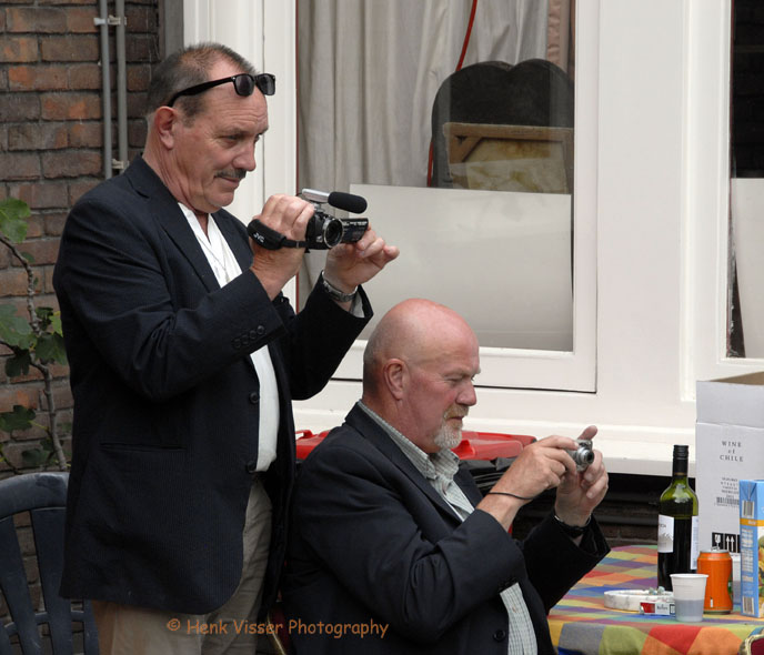 alex and fred at work