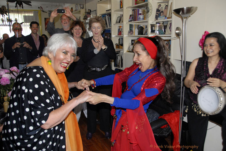 xie andyonina on dance floor